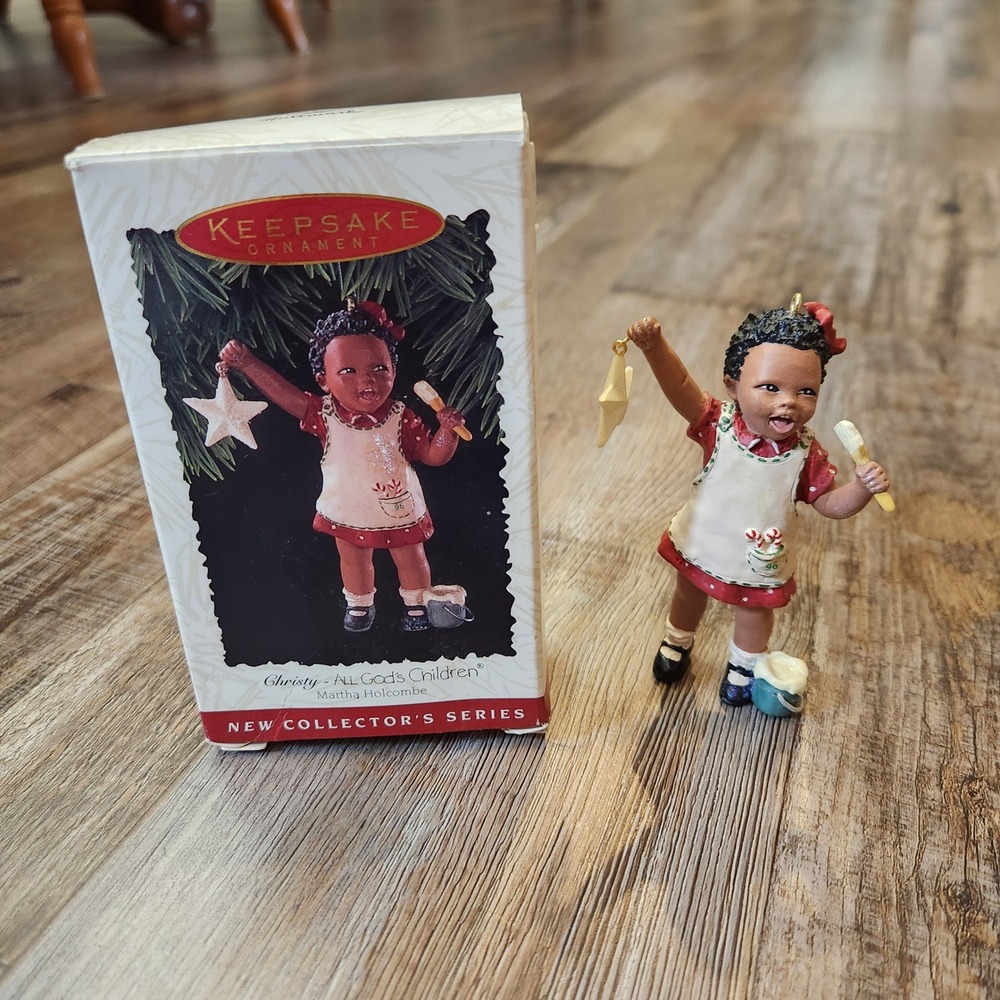 Hallmark Keepsake Ornament 1996 Christy All Gods Children Martha Holcombe 1st